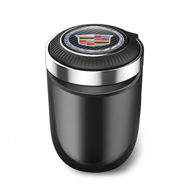 Cadillac Portable Trash Can Ashtray LED Light