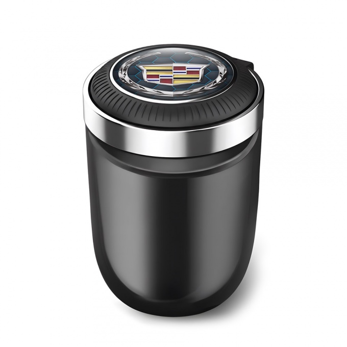 Cadillac Automotive Ashtray LED Light with Stylish Logo 