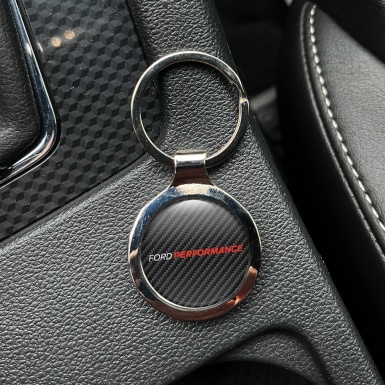 Ford Performance Dark Carbon White Red Clean Logo Edition