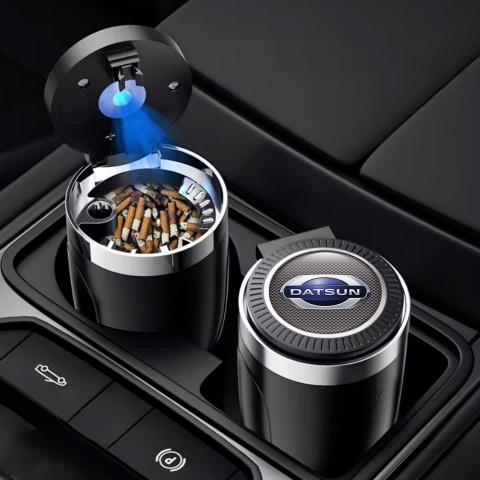 Datsun Ashtray Logo Container for Cigarette LED Stylish Edition 