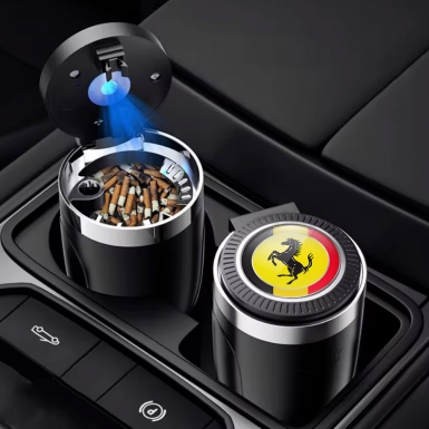 Ferrari Automotive Ashtray Stylish Logo Decoration 