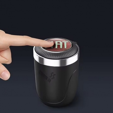 Fiat Logo Edition Car Ashtray for Cigarette LED Light