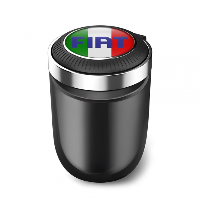 Fiat High-Quality Automotive Ashtray Logo Edition
