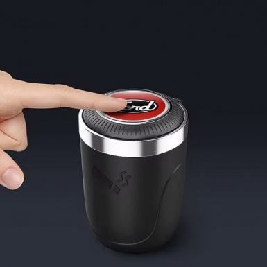 Ford Ashtray Logo Container for Cigarette LED Limited Edition Design 