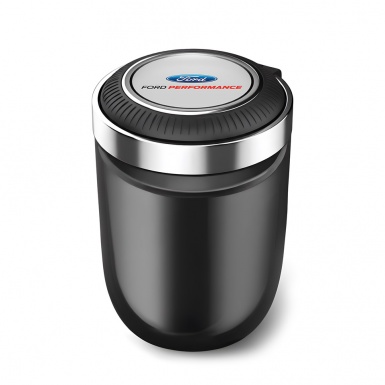 Ford Trash Can Ashtray Performance Logo Design