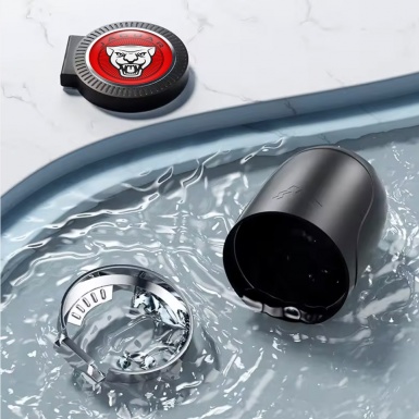 Jaguar Automotive Ashtray Red Design Logo 