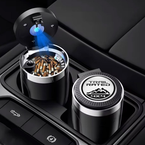 Jeep Trash Can Ashtray 4x4 Logo Style 