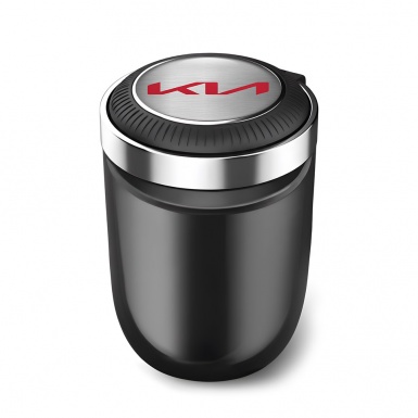 Kia Stylish Ashtray Logo Container for Cigarette LED