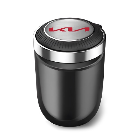 Kia Stylish Ashtray Logo Container for Cigarette LED