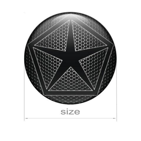 Chrysler Emblem Silicone Reproduction New Logo Design