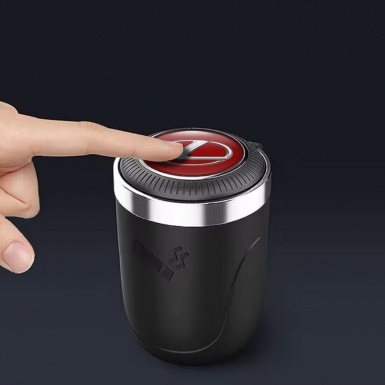 Lexus Car Ashtray for Cigarette Red Carbon Logo Print 