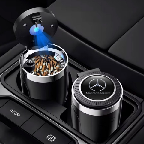Mercedes Car Ashtray for Cigarette Logo Edition