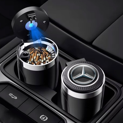 Mercedes Ashtray Car Accessory 3D logo