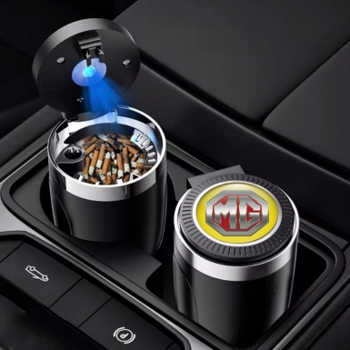 Mercedes Ashtray Car Accessory Logo Edition Portable Version 