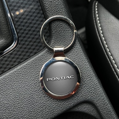 Pontiac Metal Fob Chain Dark Red Carbon Edition