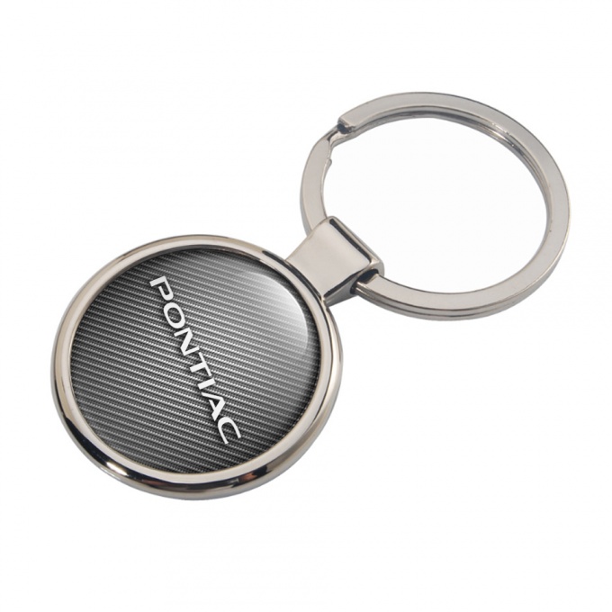 Pontiac Metal Fob Chain Dark Red Carbon Edition