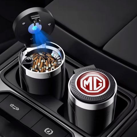 MG Ashtray Logo Container for Cigarette LED Unique Vision 