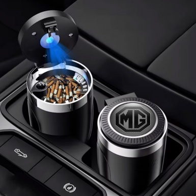 MG Automotive Ashtray Carbon Motive Logo 