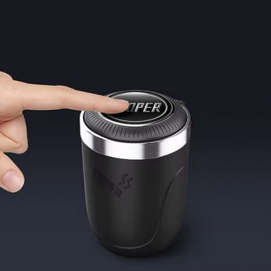 Mini Cooper Ashtray Logo Container for Cigarette LED Limited Edition