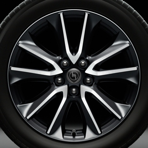 Mazda  Silicone Stickers Center Hub New Style 