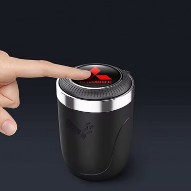 Mitsubishi Ashtray Logo Container for Cigarette LED Limited Edition