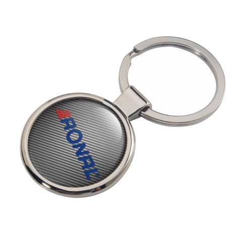 Ronal Metal Fob Chain Light Carbon Blue Logo Edition