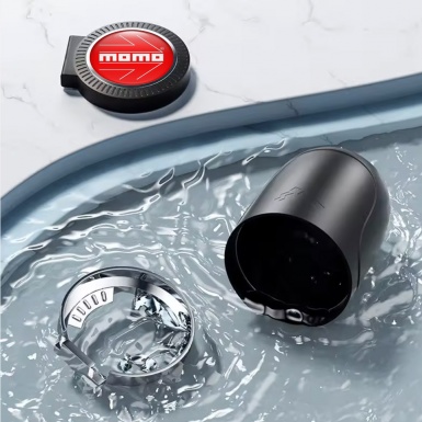 Momo Trash Can Ashtray Branded Logo Edition