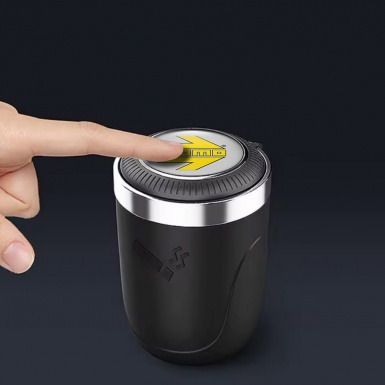 Momo High End Model Ashtray Logo Container for Cigarette LED
