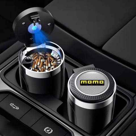 Momo Portable Ashtray Car Accessory Branded Design 