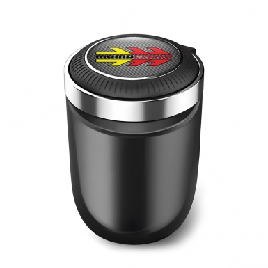 Momo Ashtray Logo Container for Cigarette LED Portable Type 