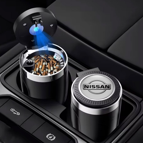Nissan Automotive Ashtray Branded Edition with LED Light