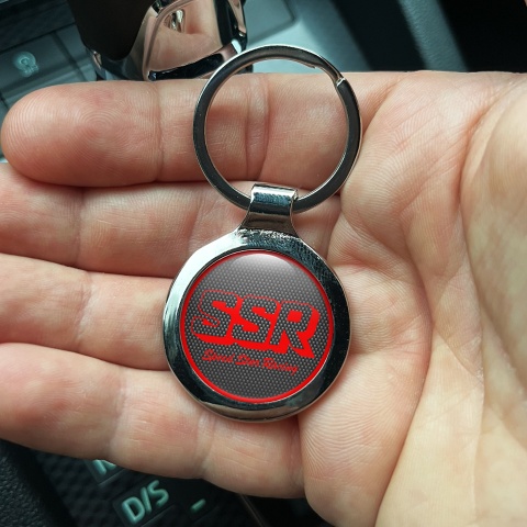 SSR Key Holder Metal Black Red Line Classic Design