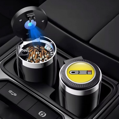 Opel GSI Ashtray Logo Container for Cigarette LED Yellow Design 