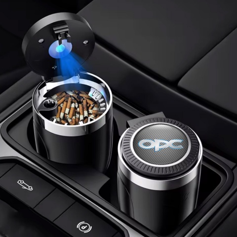 Opel Car Ashtray for Cigarette OPC Logo 