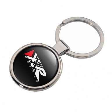XXR Key Chain Metal Black Classic White Red Edition