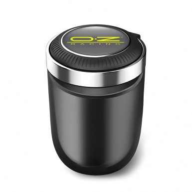 OZ Ashtray Logo Container for Cigarette LED Yellow Logo 
