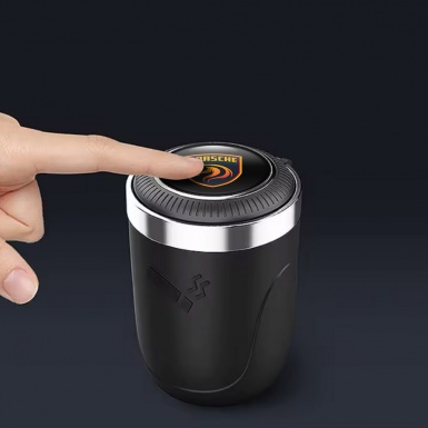 Porsche Trash Can Ashtray New Logo Design 