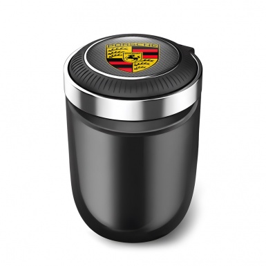 Porsche Trash Can Ashtray Branded Portable Type 