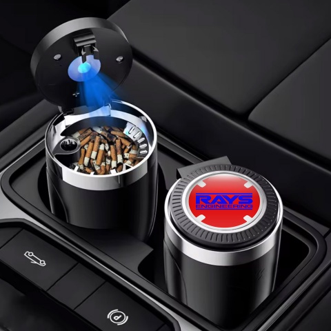 Rays Branded Car Ashtray for Cigarette High End