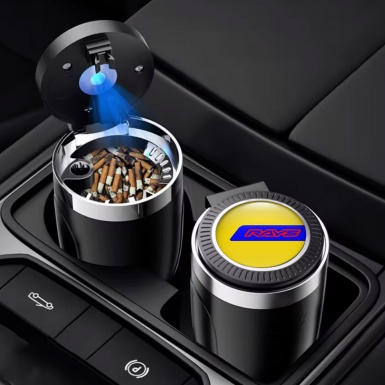 Rays Stylish Automotive Ashtray and High End LED Light