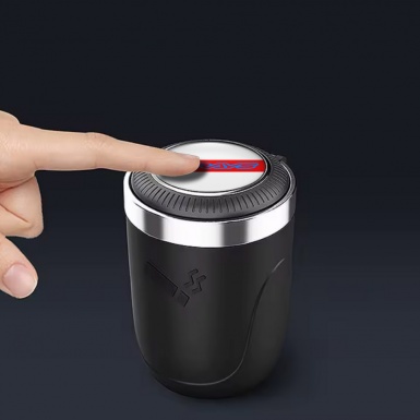 Rays Stylish Plastic LED Light Automotive Ashtray