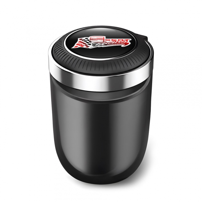 Seat Trash Can Ashtray Racing Logo Design 