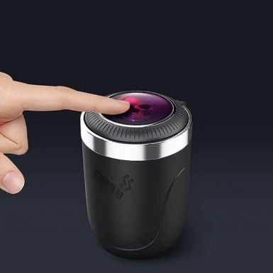 Skull Ashtray Logo Container for Cigarette LED Unique Type 