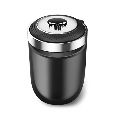 Skull Trash Can Ashtray Premium Quality LED Light Edition 