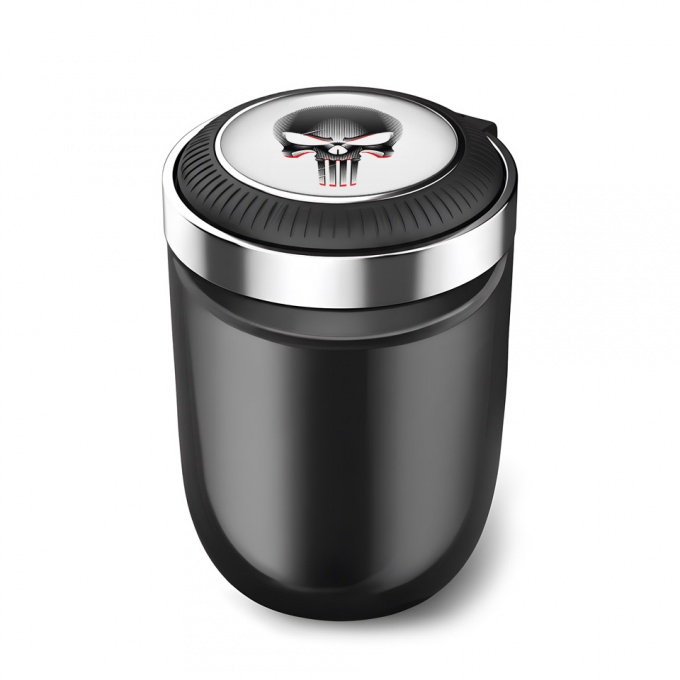 Skull Ashtray Car Accessory Logo Edition with Unique Design 