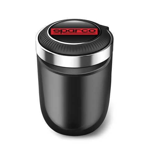 Sparco Stylish Ashtray Logo Container for Cigarette LED