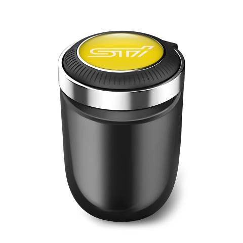 Subaru Automotive Ashtray Sti Yellow Design 