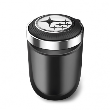 Subaru Stylish Design Ashtray Logo Container for Cigarette LED