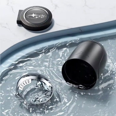 Subaru Trash Can Ashtray High-Quality Logo Design 