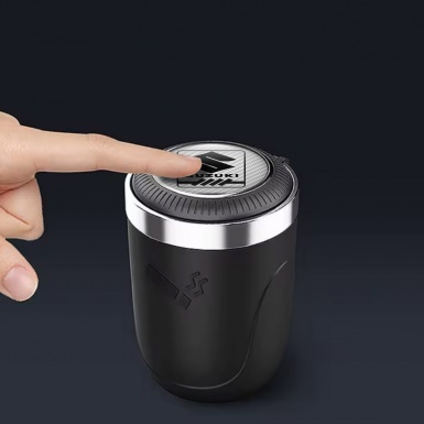 Suzuki Car Ashtray for Cigarette Light Carbon New Style Logo 